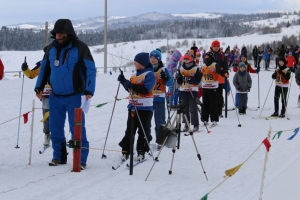 Mistrzostwa Powiatu Nowotarskiego w biegach narciarskich. 