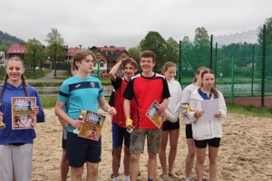 Igrzyska Młodzieży Szkolnej w piłce plażowej dziewcząt i chłopców