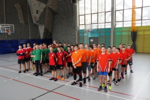 Powiatowe Igrzyska Modzieży Szkolnej w koszykówce chłopców