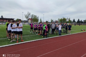 Igrzyska Młodzieży Szkolnej  Ośrodka Sportowego Nowy Targ w piłce nożnej chłopców 24.05.2021