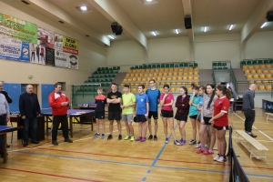 Igrzyska Młodzieży Szkolnej w indywidualnym tenisie stołowym -półfinał wojewódzki.