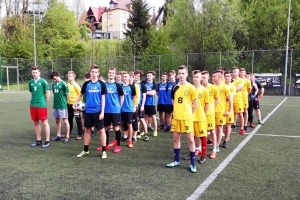 Licealida Ośrodka Sportowego Rabka-zdrój w piłce nożnej 06.05.2019r.