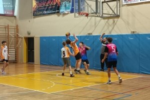 Powiatowa Licealiada w koszykówce 3x3 chłopców