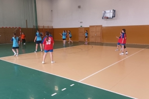 NALMŁODSZE PIŁKARKI RĘCZNE OŚRODKA SPORTOWEGO PIENINY ZAGRAŁY O AWANS DO ZAWODÓW POWIATOWYCH