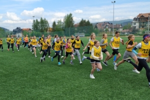  OTWARTE  BIEGI  PRZEŁAJOWE O  PUCHAR  BURMISTRZA   RABKI - ZDROJU runda wiosenna  Igrzyska Dzieci i Młodzieży Ośrodka Sportowego Rabka-Zdrój