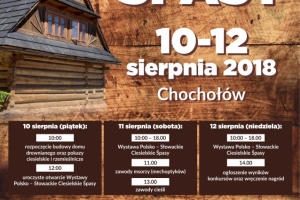 POLSKO-SŁOWACKIE CIESIELSKIE ŚPASY 10-12 sierpnia 2018 Chochołów
