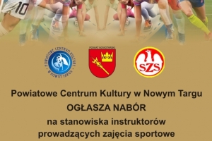 Nabór na stanowiska instruktorów prowadzących zajęcia sportowe w roku szkolnym 2025/2026