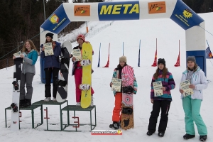 Gimnazjada Powiatu Nowotarskiego w snowboardzie 20.02.2017