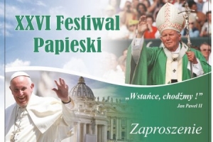 XXVI FESTIWAL PAPIESKI- KONKURS PLASTYCZNY