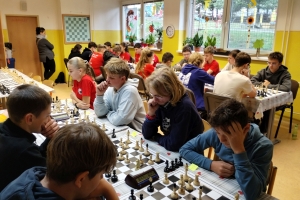 Start szachistów z Klubu PCK Nowy Targ  w nowym cyklu rozgrywek Ligi Młodzieży Spisza