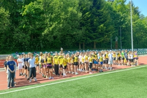  POWIATOWE IGRZYSKA MŁODZIEŻY SZKOLNEJ  SZKOLNA  DRUŻYNOWA  LIGA  LA  DZIEWCZĄT  I  CHŁOPCÓW  
