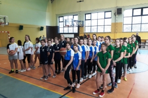 Igrzyska Ośrodka Sportowego Rabka-Zdrój w mini  koszykówce dziewcząt