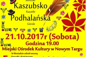 BIESIADA ŚLĄSKO-KASZUBSKO-PODHALAŃSKA 21.10.2017 r.